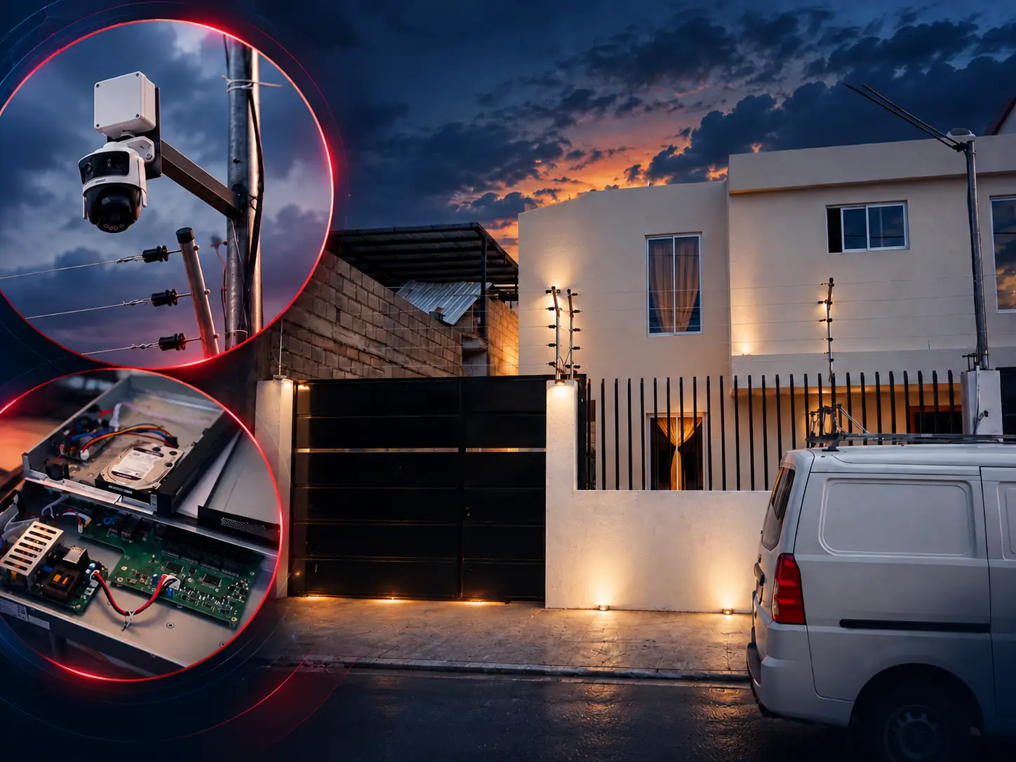 Proyecto de videovigilancia residencial SIPROSEG